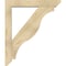 Ekena Millwork Funston Slat Rough Sawn Bracket w/ Offset Brace, Douglas Fir, 6"W x 34"D x 40"H BKT0604X34X40FST06RDF - alternate 4